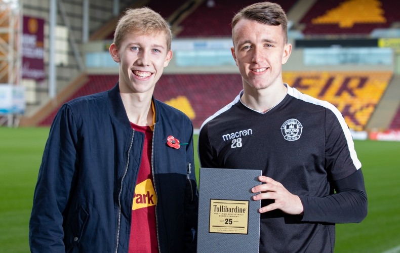 David Turnbull is Tullibardine player of the month
