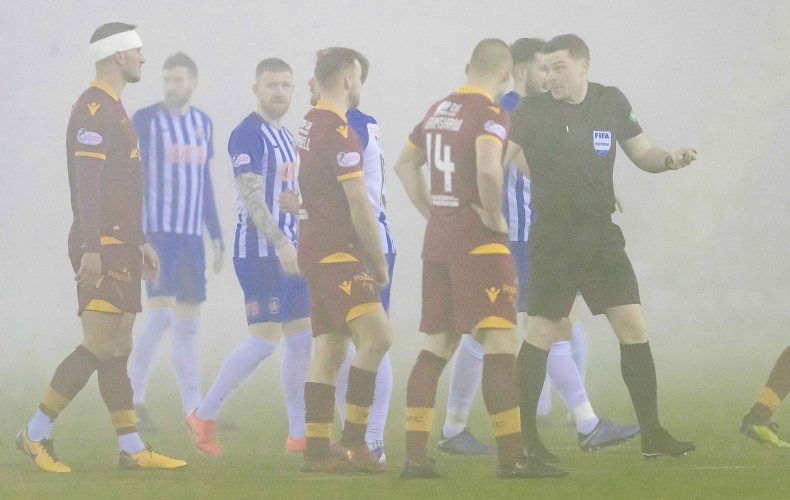 Kilmarnock v Motherwell abandoned