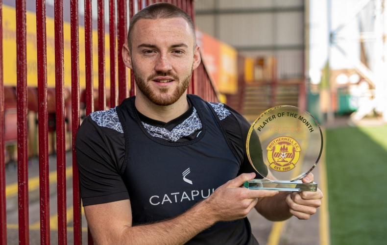 Allan Campbell is September player of the month