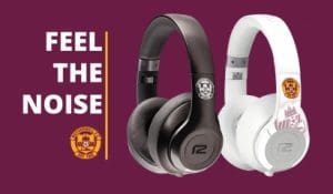 Feel the noise with our branded headphones
