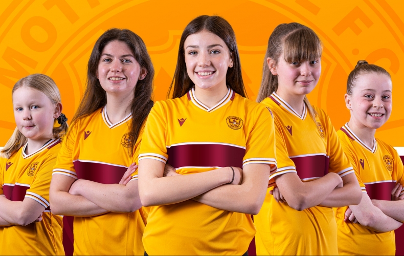The new Motherwell FC girls academy