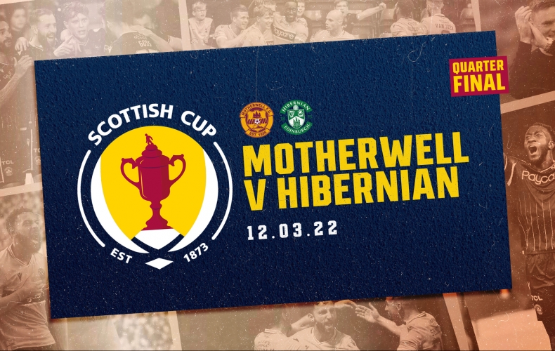 Hibernian at home in Scottish Cup quarter-final