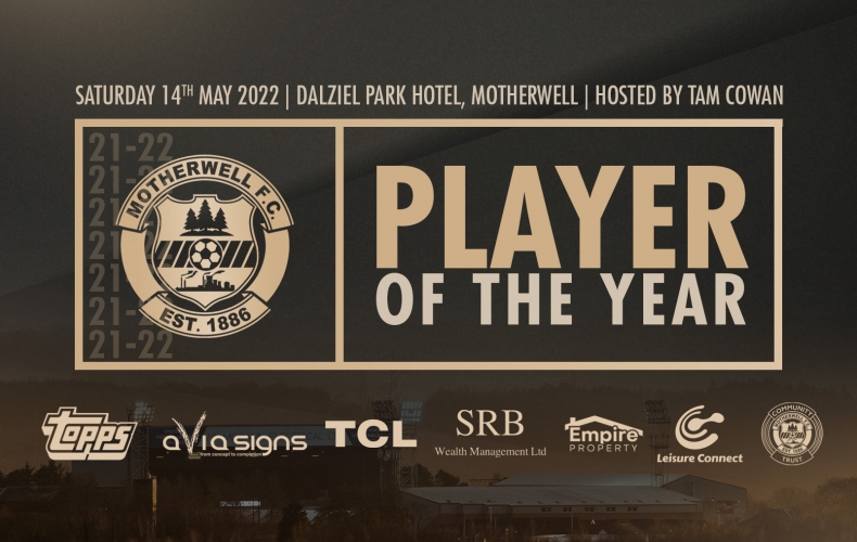 A change of date for Player of the Year 2021/22