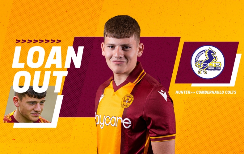 Danny Hunter loaned to Cumbernauld Colts