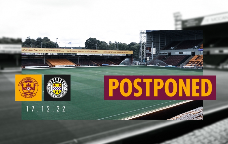 St Mirren match postponed