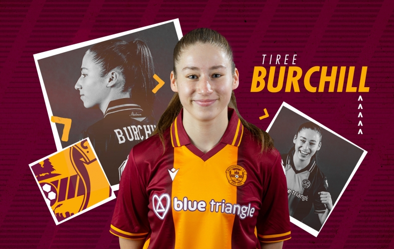 Tiree Burchill joins Motherwell