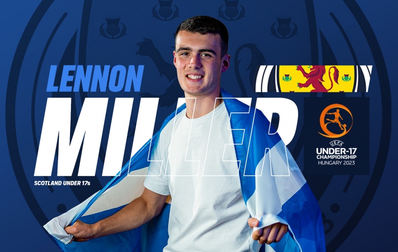 Lennon Miller named in Under 17s EURO 2023 squad