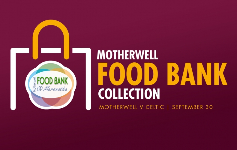 Food bank collection at Celtic match