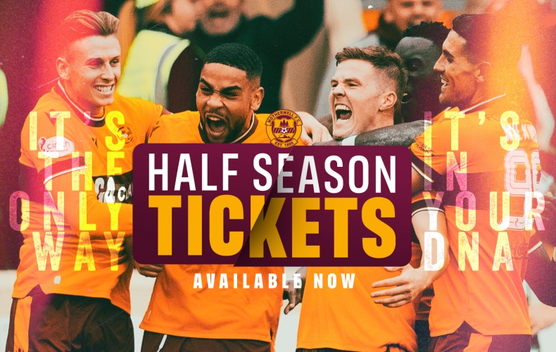 Half season tickets now available