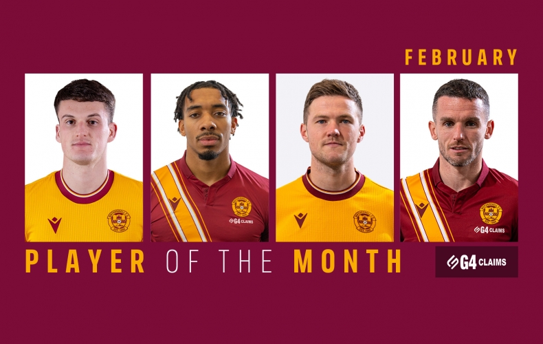 Player of the month vote for February
