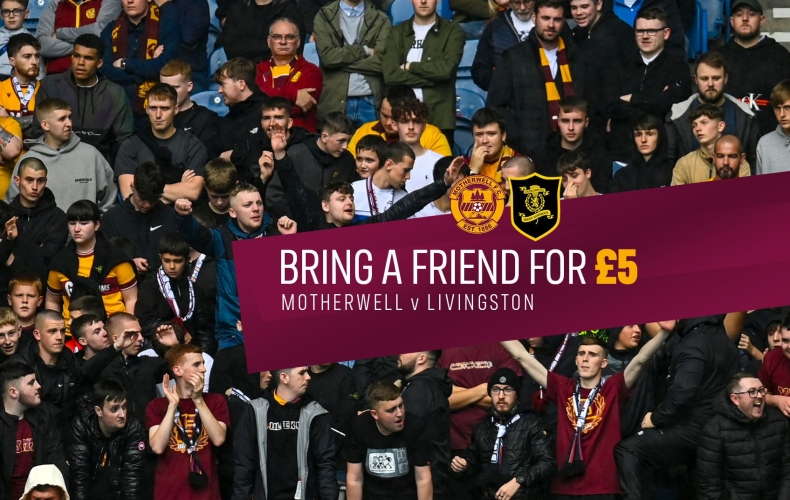 Get down to Fir Park this Saturday