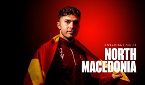 Davor Zdravkovski earns North Macedonia call up