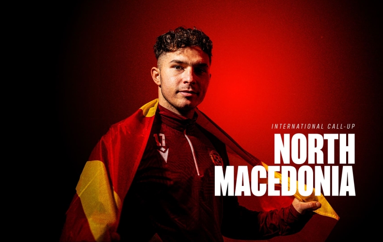Davor Zdravkovski earns North Macedonia call up
