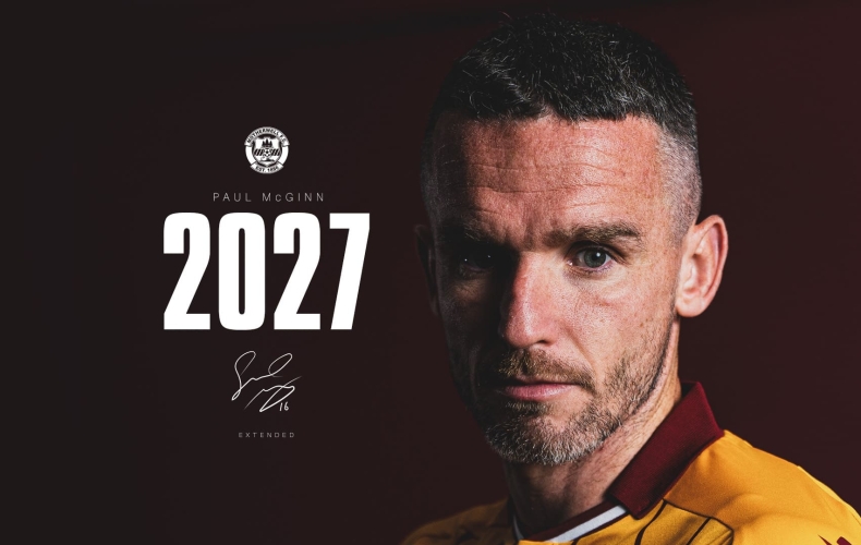 McGinn extends his stay at Fir Park