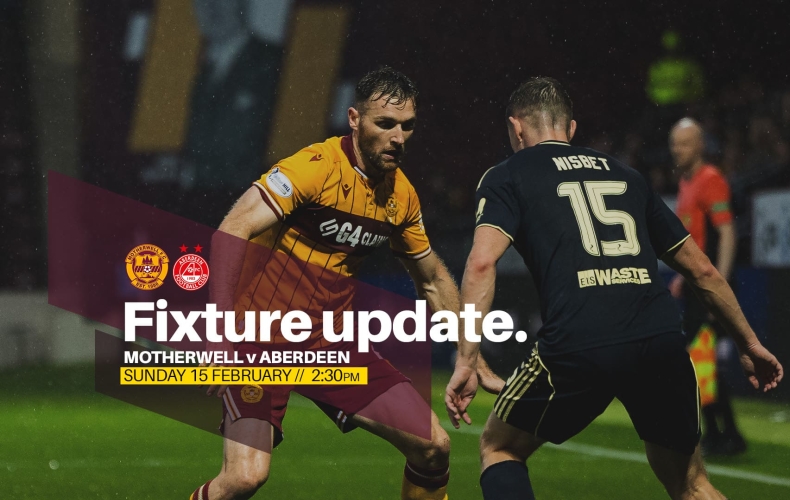 Aberdeen fixture update