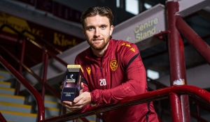 Elliot Watt wins the William Hill Premiership December player of the month