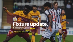 St Mirren game selected for TV Coverage