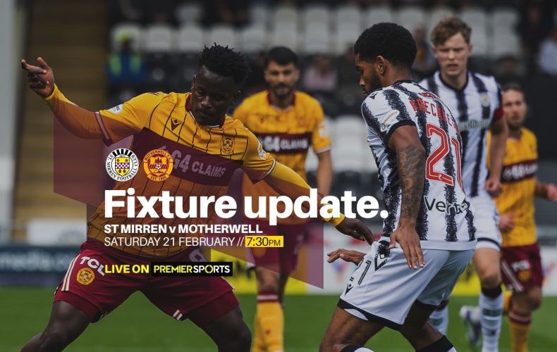 St Mirren game selected for TV Coverage