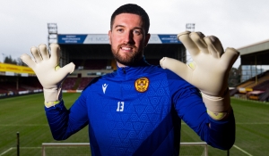Calum Ward ahead of Dundee United
