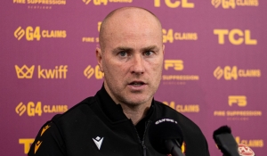 Jens Berthel Askou ahead of St Mirren