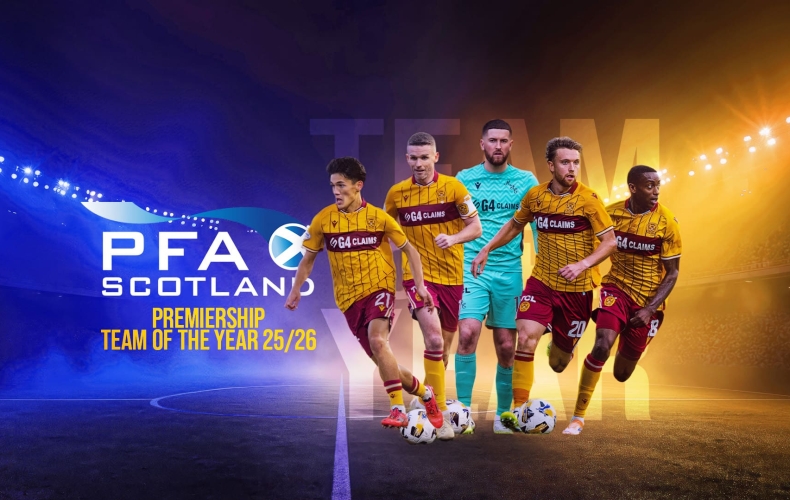 Five named in PFA Team of the Season
