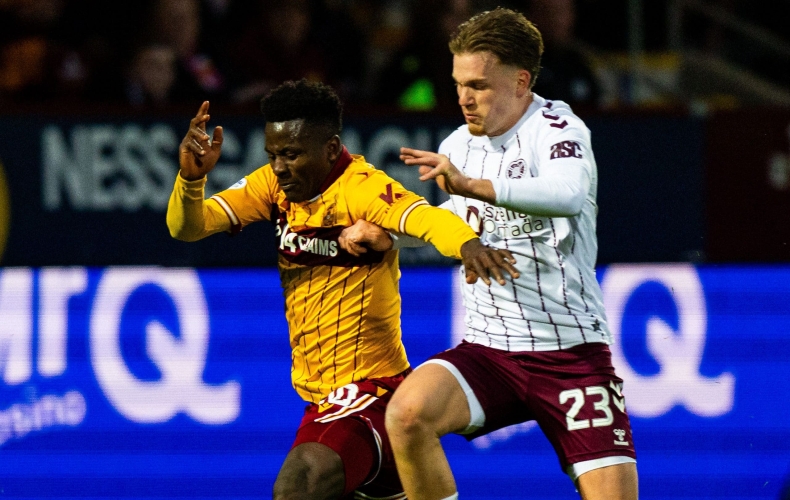 Motherwell 1-1 Hearts
