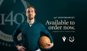 Anniversary Kit to mark 140 years of our club