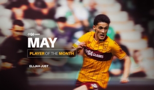 Elijah Just is your May player of the month