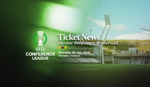 Havnar Bóltfelag second leg tickets now on sale
