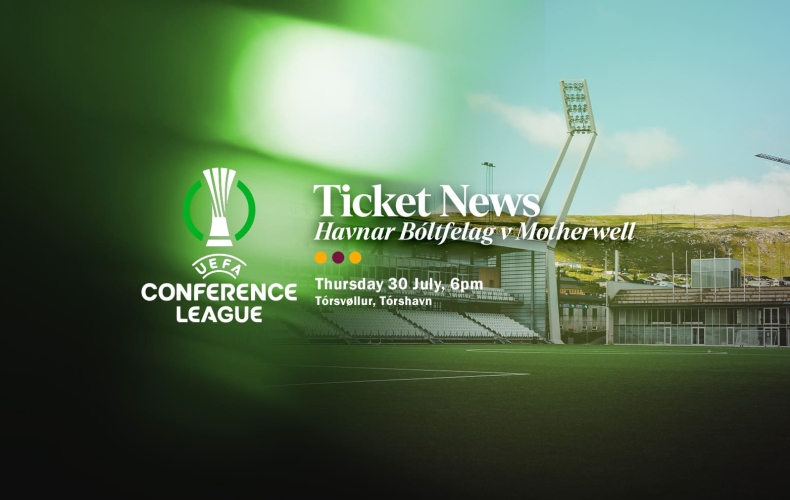 Havnar Bóltfelag second leg tickets now on sale