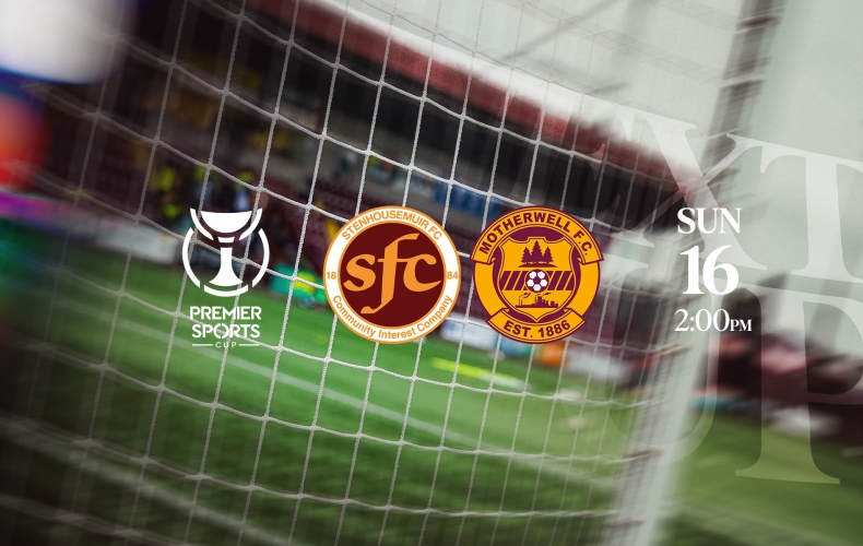 Stenhousemuir: Kick off in the Premier Sports Cup
