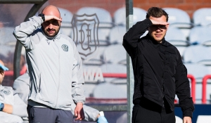 Alfred Johansson reacts to Dundee defeat